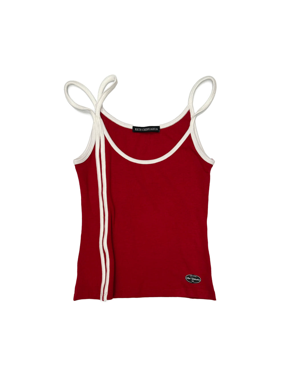Rich ribbon red baby tank