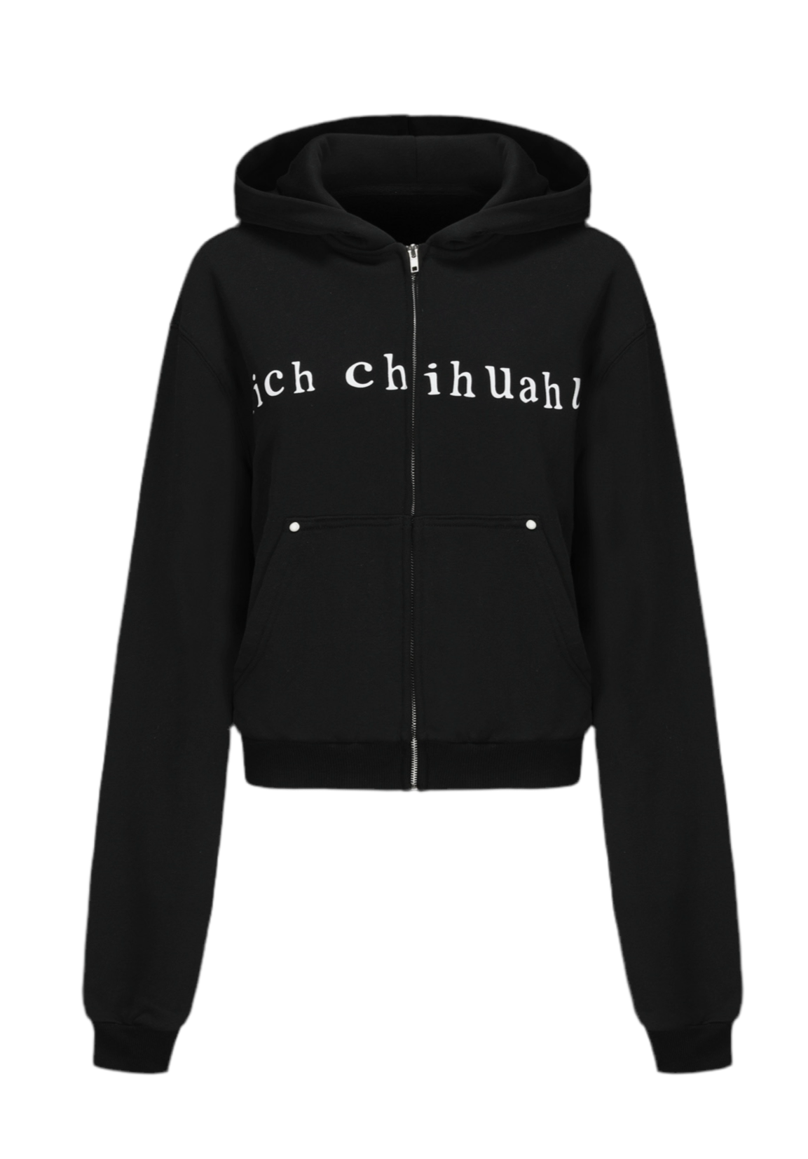 Logo Cropped Hoodie