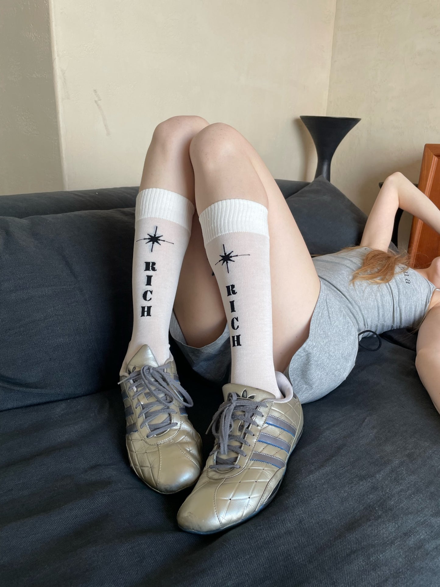 Star Mid-Calf Socks