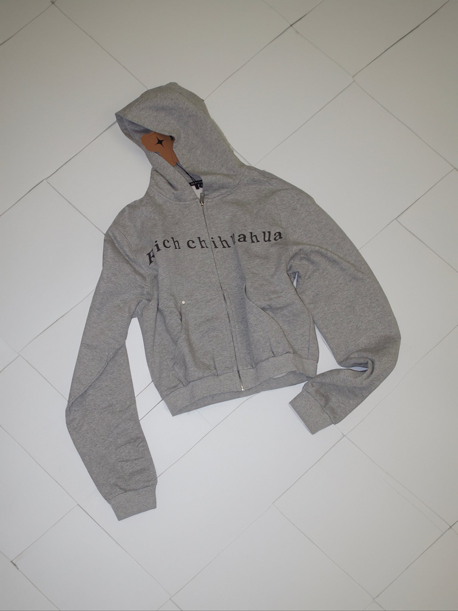 Logo Cropped Hoodie
