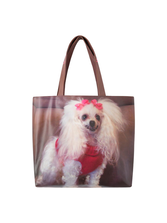 Barbie teddy dog Tote